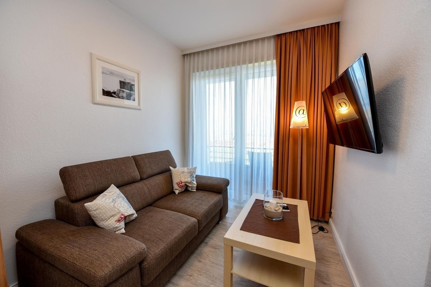 Ferienwohnung NW 42 Meerblick mit Balkon