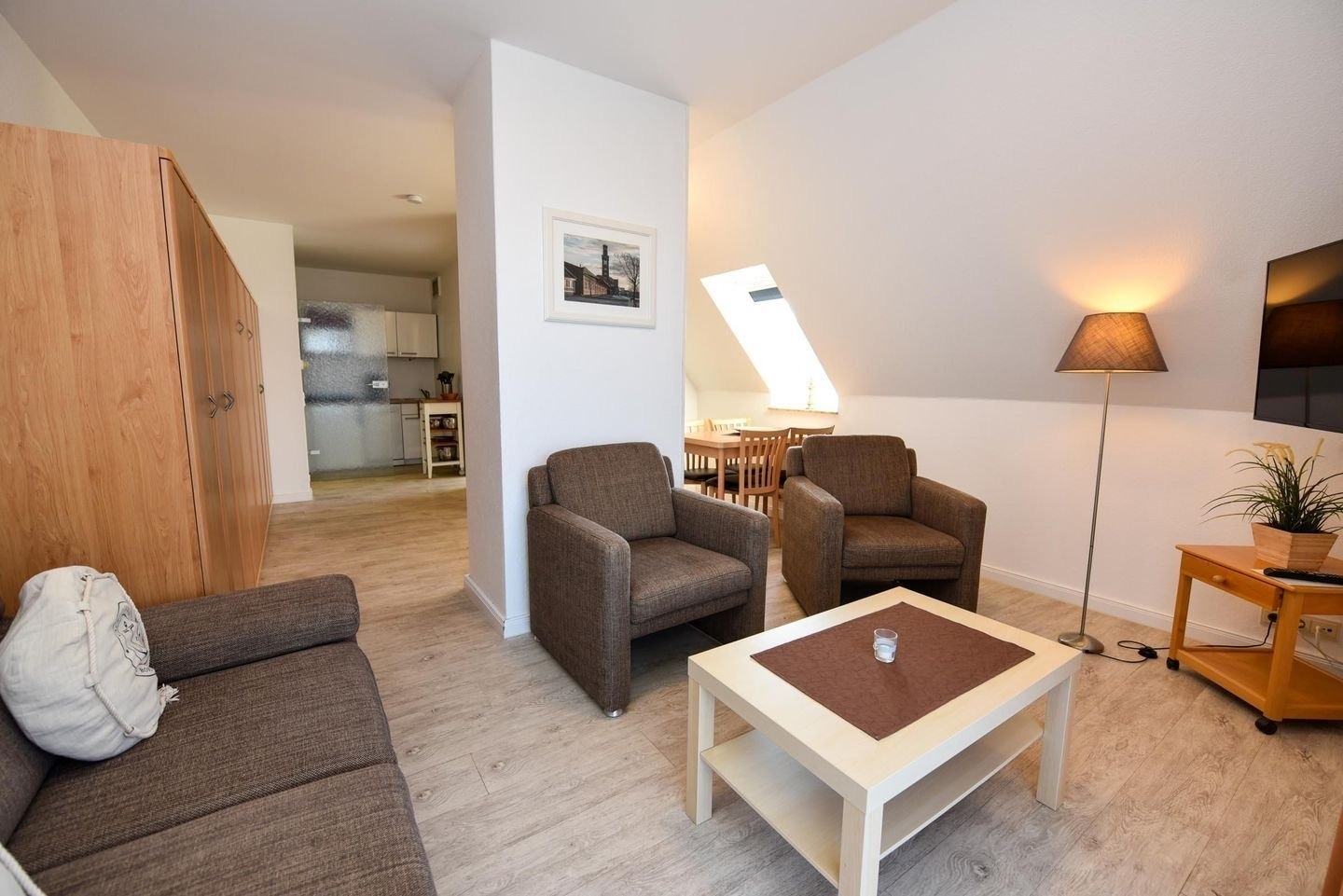 Ferienwohnung NW 43 Meerblick mit Balkon