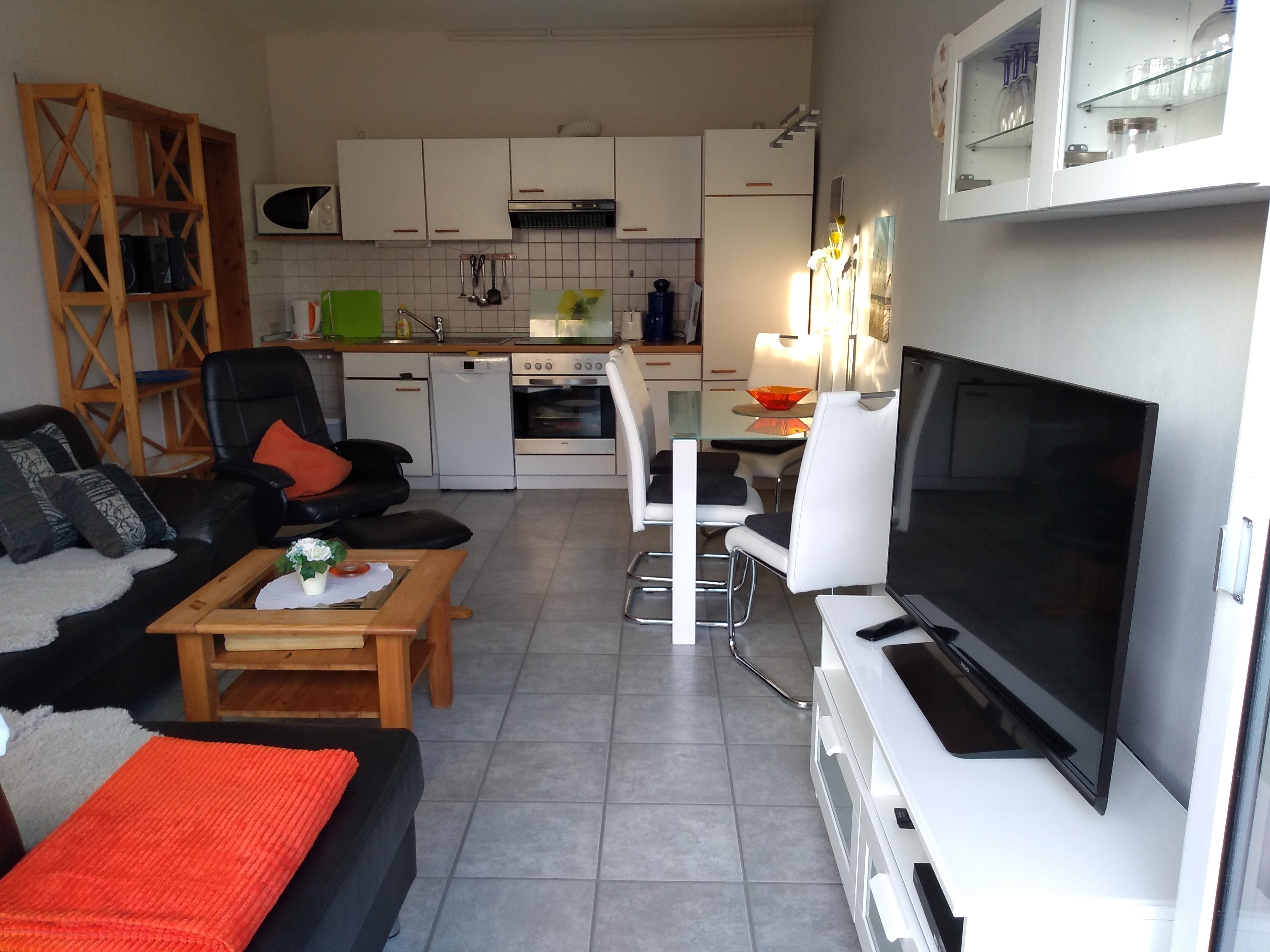 Haus Sandra Fewo 7 mit Süd - Terrasse Ferienwohnung in Dahme