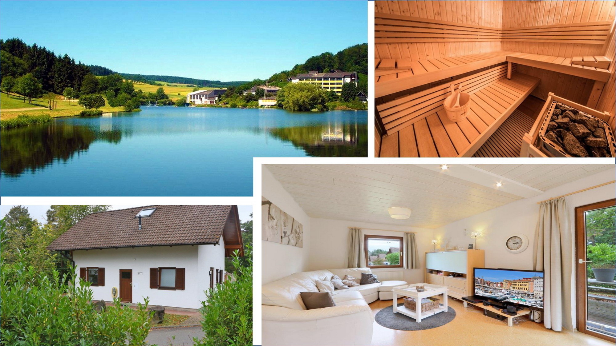 Ferienhaus Anne mit Sauna, See, Wald und Ruhe Ferienhaus in Deutschland