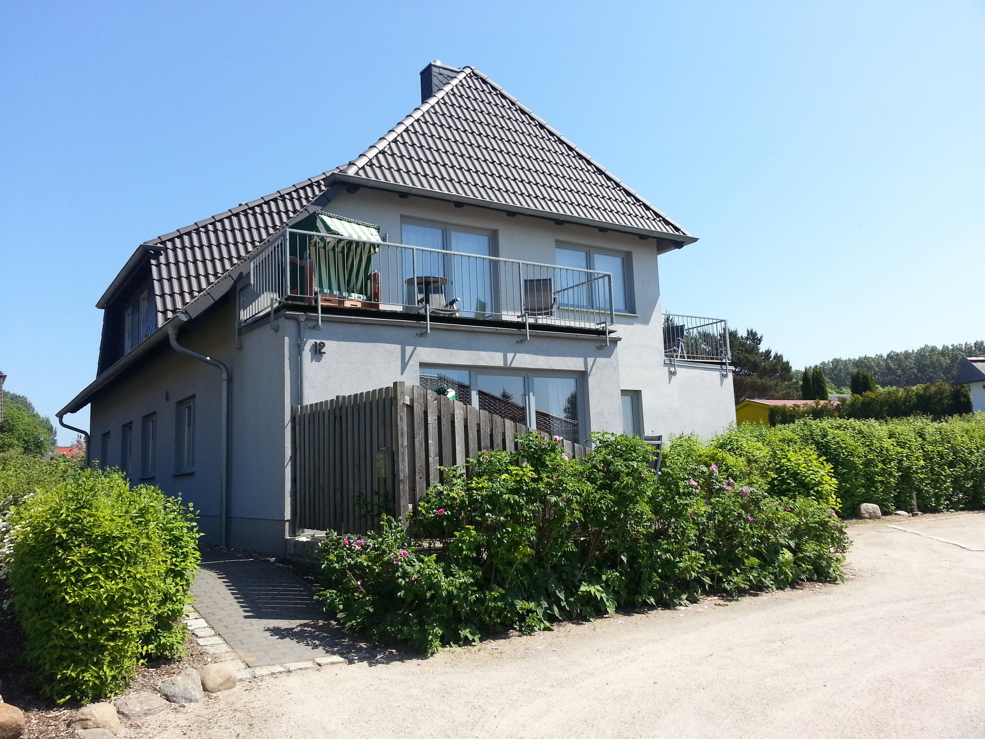 Fewo Alt Glowe 5 mit Dachterrasse für 2 Perso Ferienwohnung auf Rügen