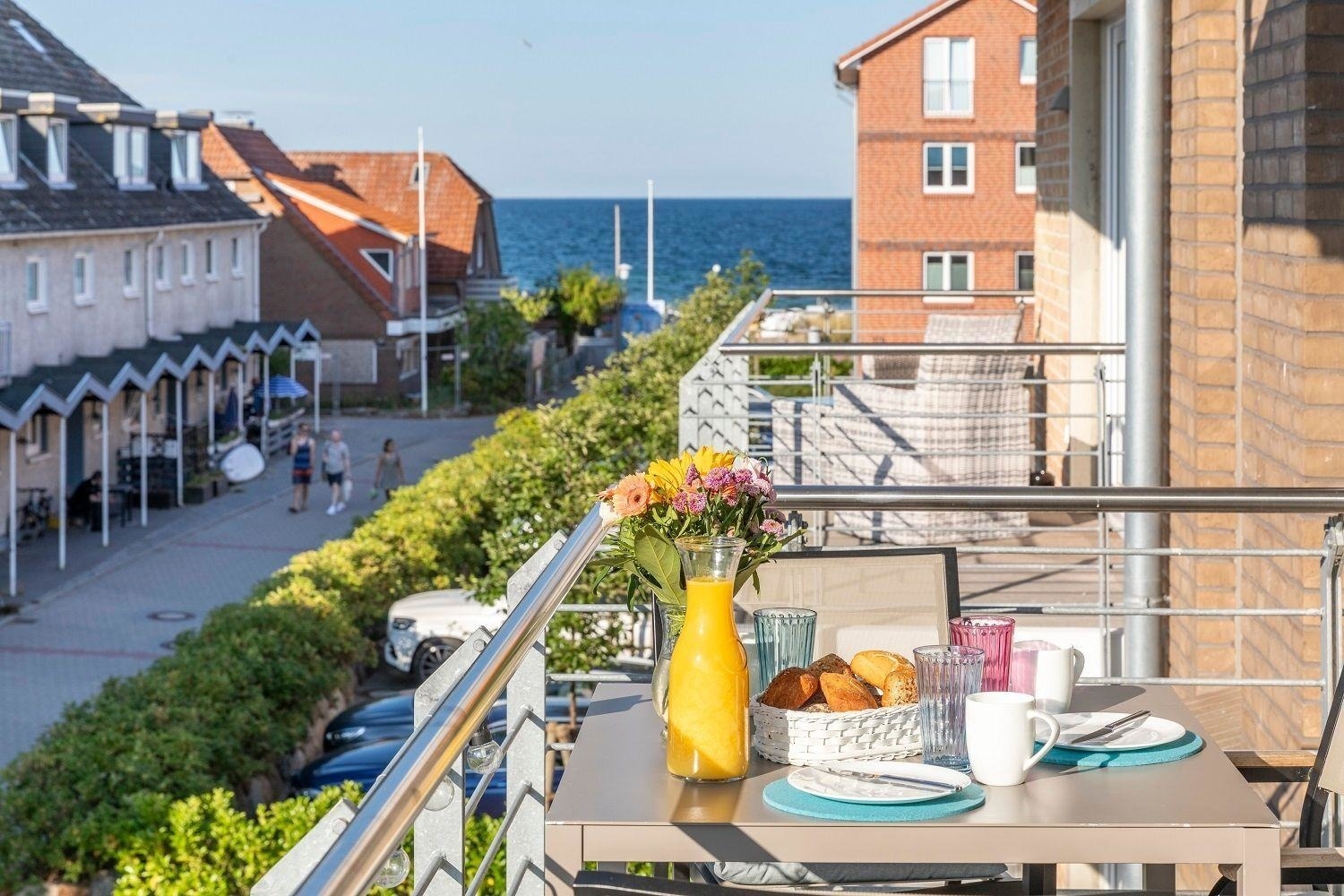 Meeresblick "Große Freiheit" Haus  Ferienwohnung an der Ostsee