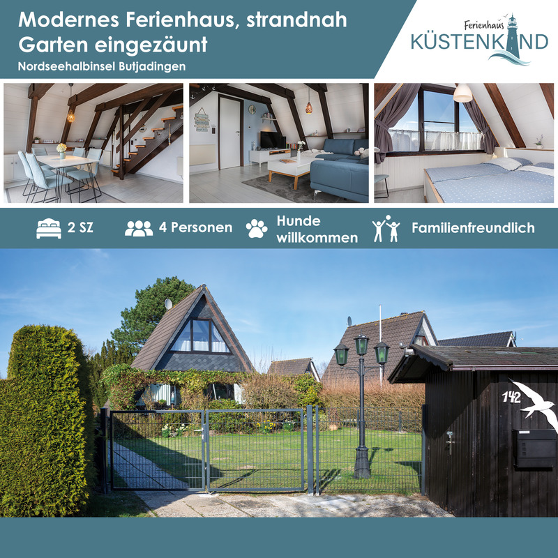 Foto 1 Ferienhaus Ostfriesland Butjadingen Ferienhaus Küstenkind (Objekt 34288) buchen