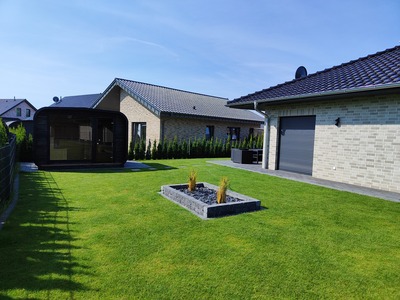 Foto 1 Ferienwohnung Ostfriesland Oldenburg & Umgebung Ferienhaus Devilina mit Sauna und Kamin am Harkebrügger See (Objekt 34919) buchen