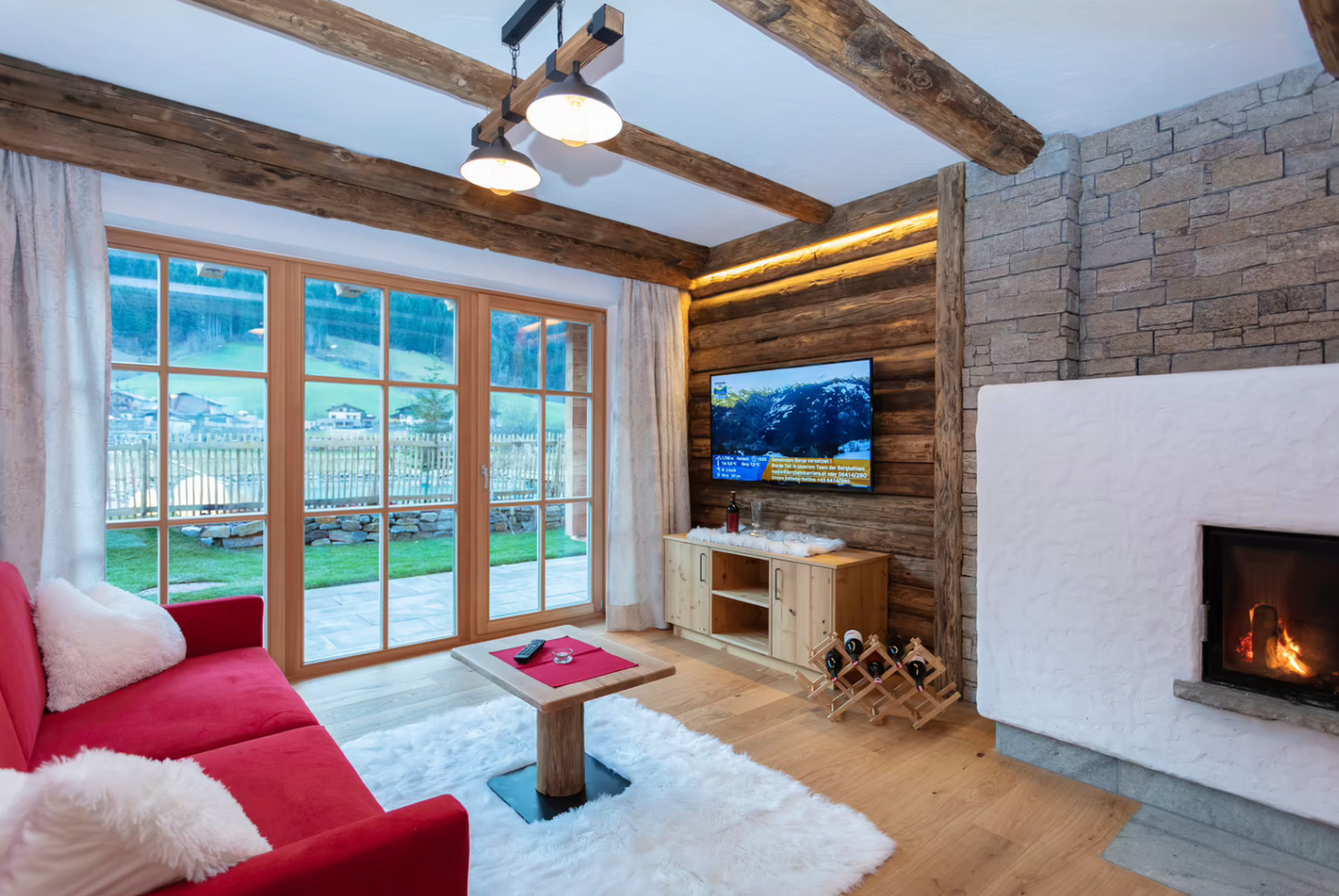 Chalet mit Sauna Kreuzkogel Großarl by FeWo-Plancom (GROA102) — Foto 6