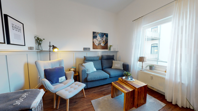 Foto 1 Ferienwohnung Ostfriesland Borkum Luise in der Villa Neptun (Objekt 92417) buchen