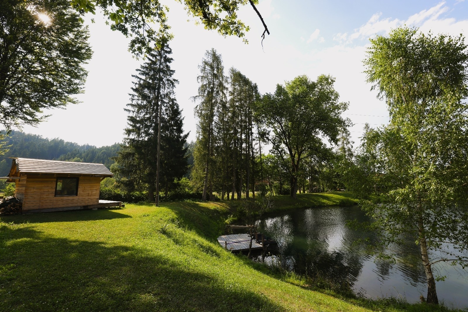 Ferienwohnung Südkernten mit Bergblick und Fischteich in Naturlage – Bild 1