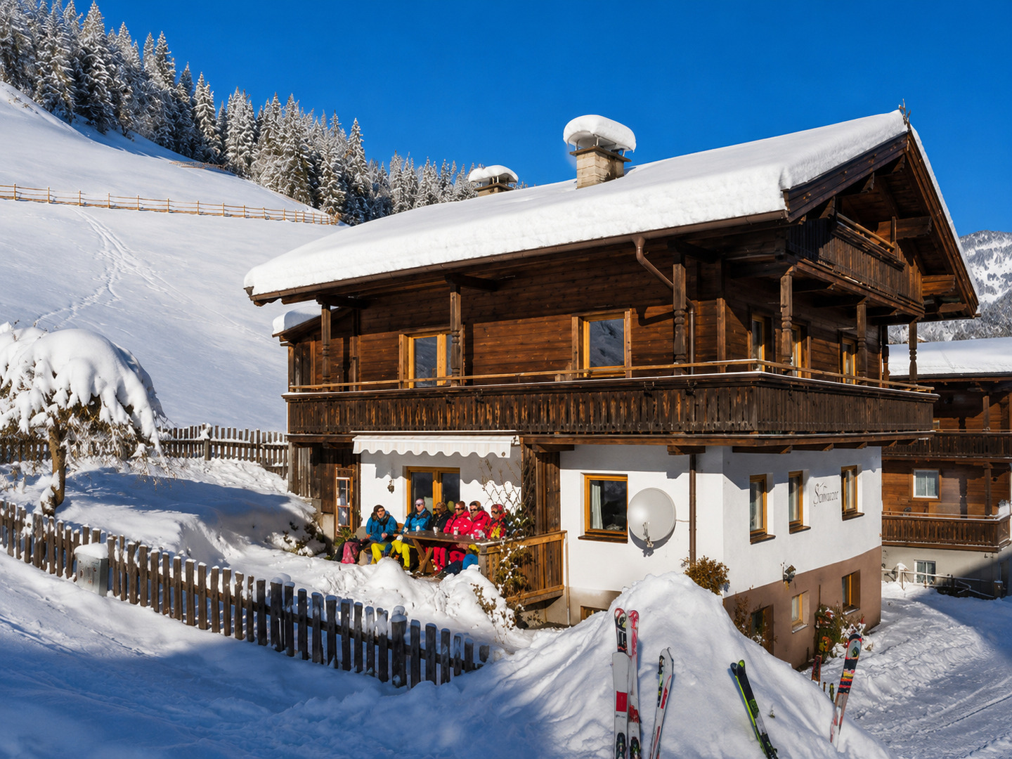 Chalet Sonnheim bis 10 Personen – 300m zum Lift Ski Juwel Wildschönau Alpbachtal – Bild 1