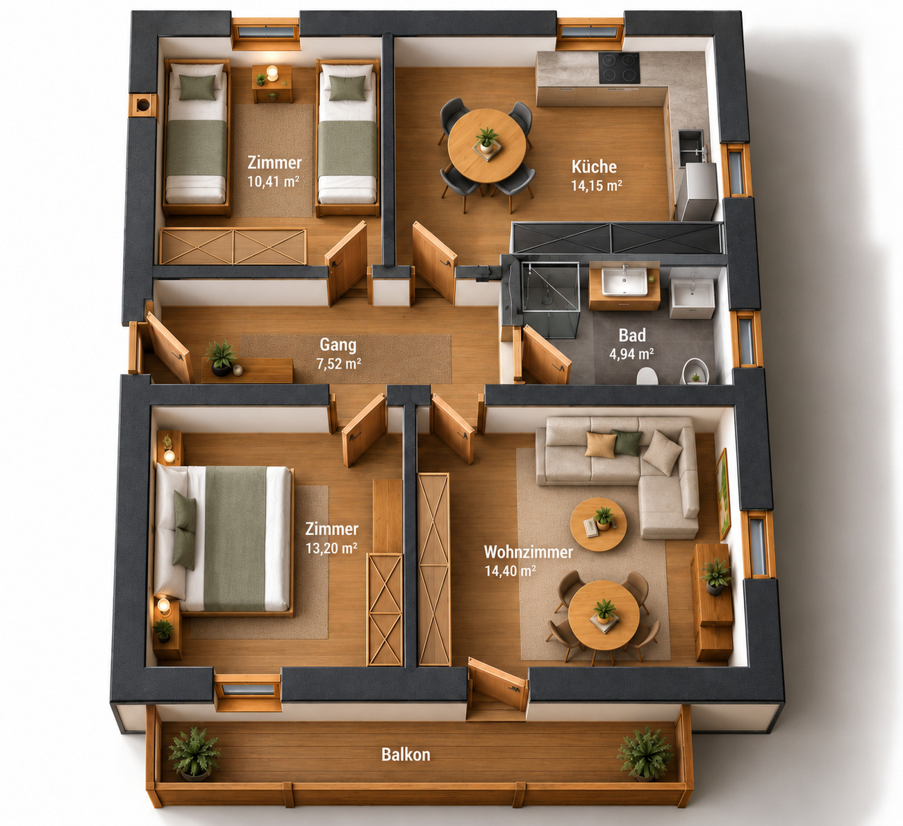 Apartment Valentin – Familienurlaub in Villanders, Südtirol (SÜDT100) – Bild 6