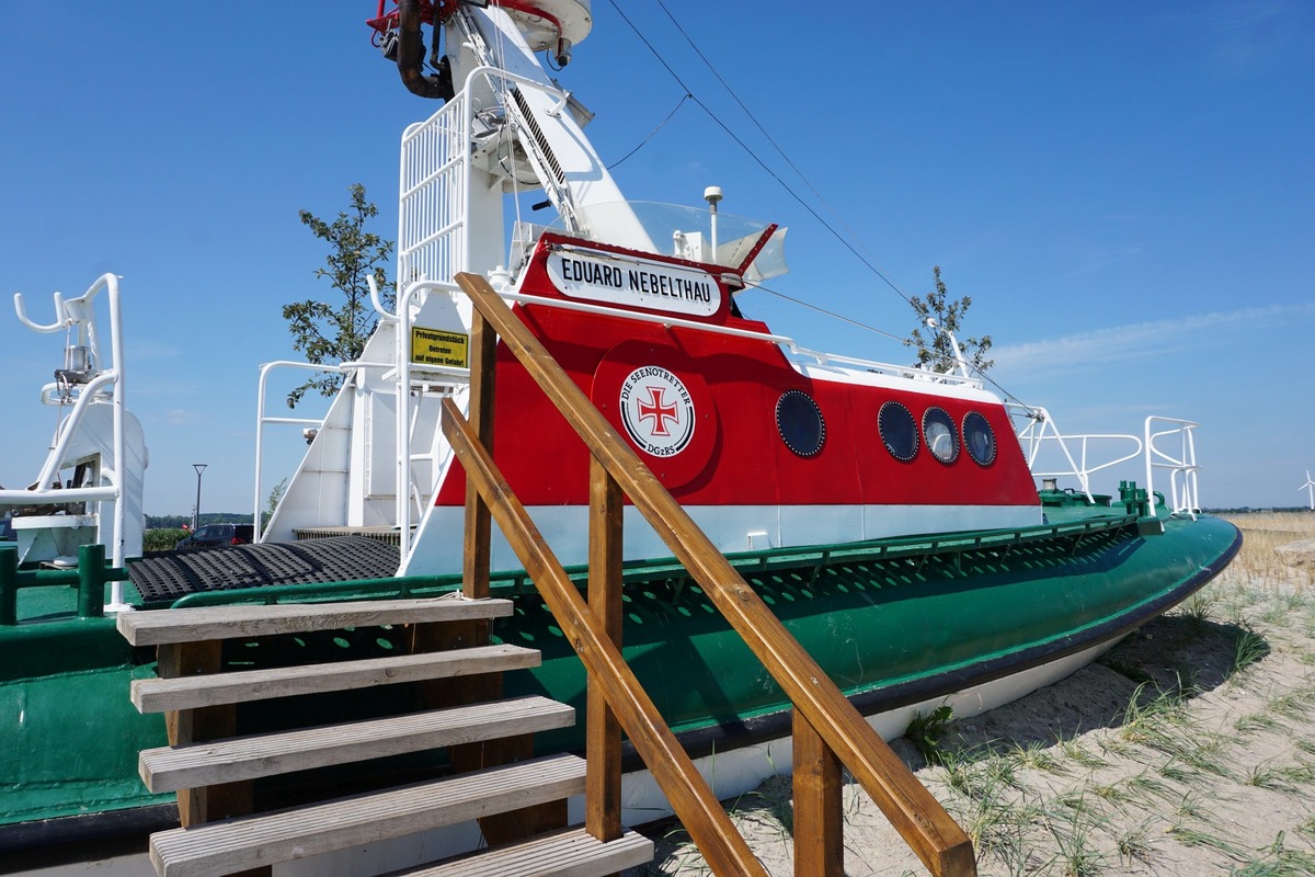 SAR boat Eduard Nebelthau on Fehmarn