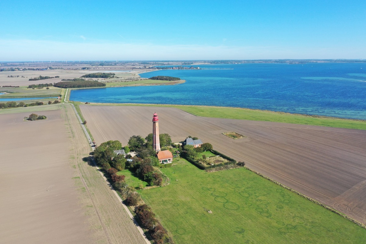 Lighthouse Flügge on Fehmarn