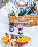 Picknick im Rosenpark