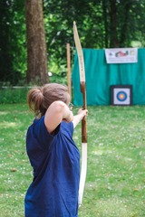 Offener Schie&szlig;stand zum Sommermarkt
