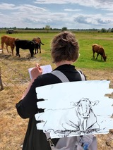 Mal-Workshop "Zeichnen & Skizzieren im Atelier & in der Natur"