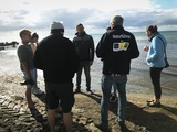 Bernsteinführung am Strand