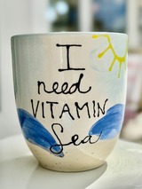 BUNTER START IN DIE WOCHE, Keramikmalworkshop