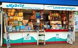 Mobiler Buchstand