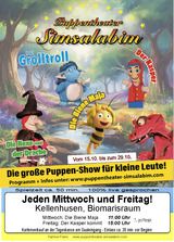 Figurentheater: Schlumpi das kleine Schloßgespenst