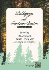 Waldyoga & Handpan-Session (live)