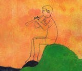 Der kleine Flötenspieler  - Schulprojekt