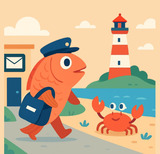 Wenn Fische Briefe schreiben und Krebse einen Leuchtturm retten