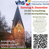 Weihnachtsmarkt Gettorf: Kirchturmaufstieg