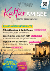 Kultur am See - Eventreihe im Juni