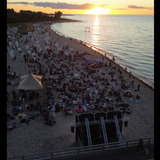 Open Air Kino am Strand