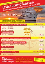 K&uuml;stentour mit der MS SEHO