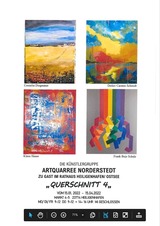 Bilderausstellung - "Querschnitt 4" der Künstlergruppe ARTQUARREE  Norderstedt