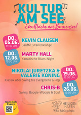 Kultur am See - Eventreihe im Juni