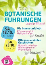 Pflanzen erzählen Geschichten - Botanik zwischen Binnensee und Promenade