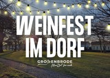 Weinfest im Dorf