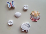Kreative Gipsfiguren
