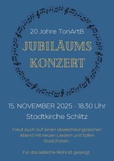 Jubiläumskonzert 20 Jahre TonArt B